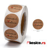 STICK04 Nalpnice (rolna 500kom) Handmade motiv za pakovanje