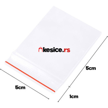 ZIP00 Kesice 5x5cm (100 kom) | Online prodaja & Prodavnica Novi Sad